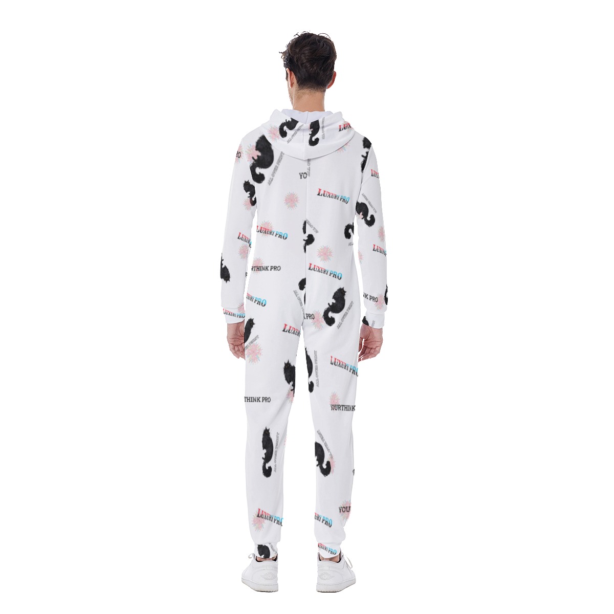 Men's Hooded Jumpsuit