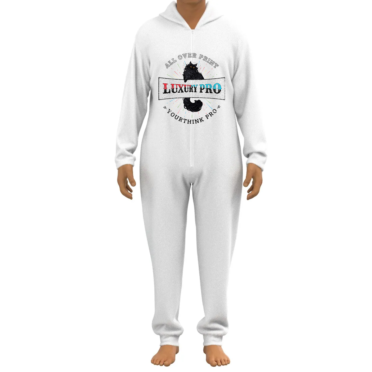 Unisex Thickened Home Jumpsuit