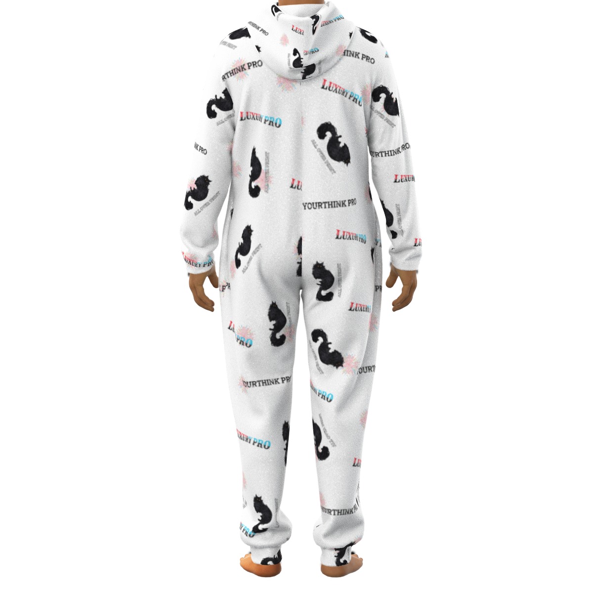 Unisex Thickened Home Jumpsuit