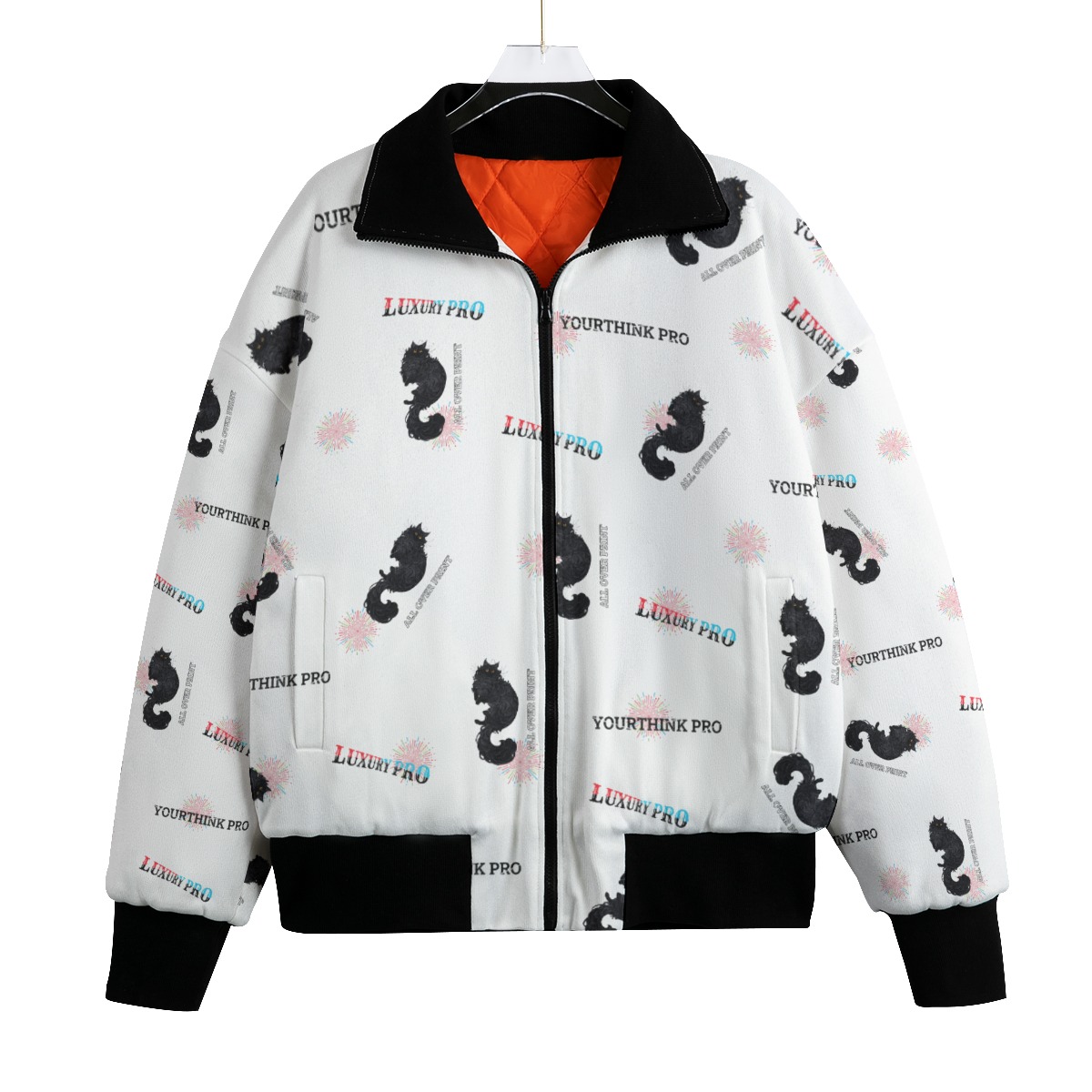 Unisex Knitted Fleece Lapel Outwear