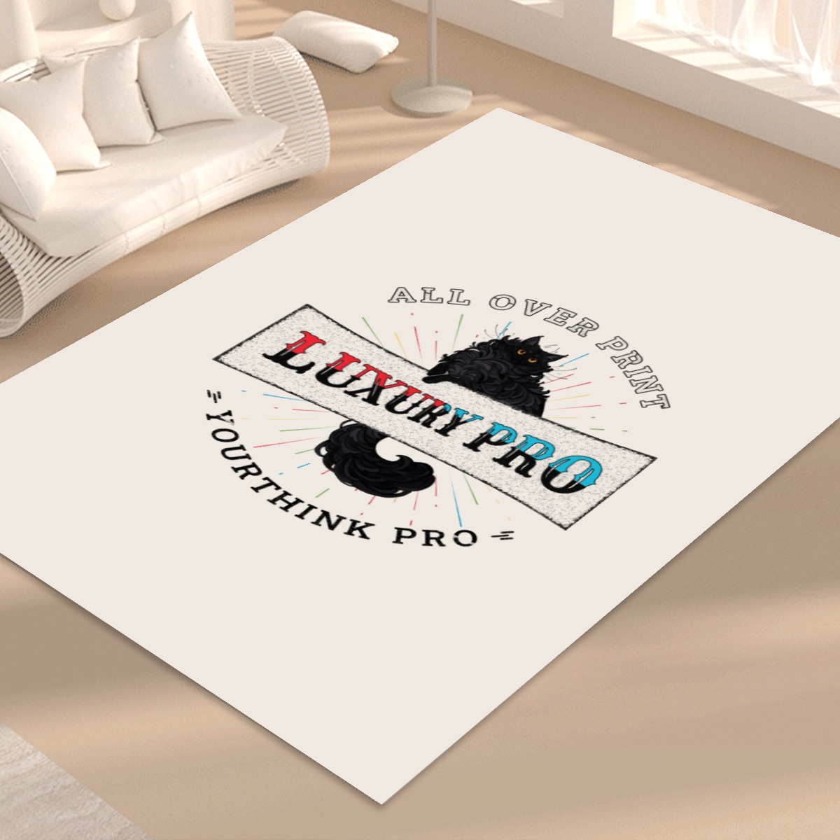 Foldable Rectangular Floor Mat