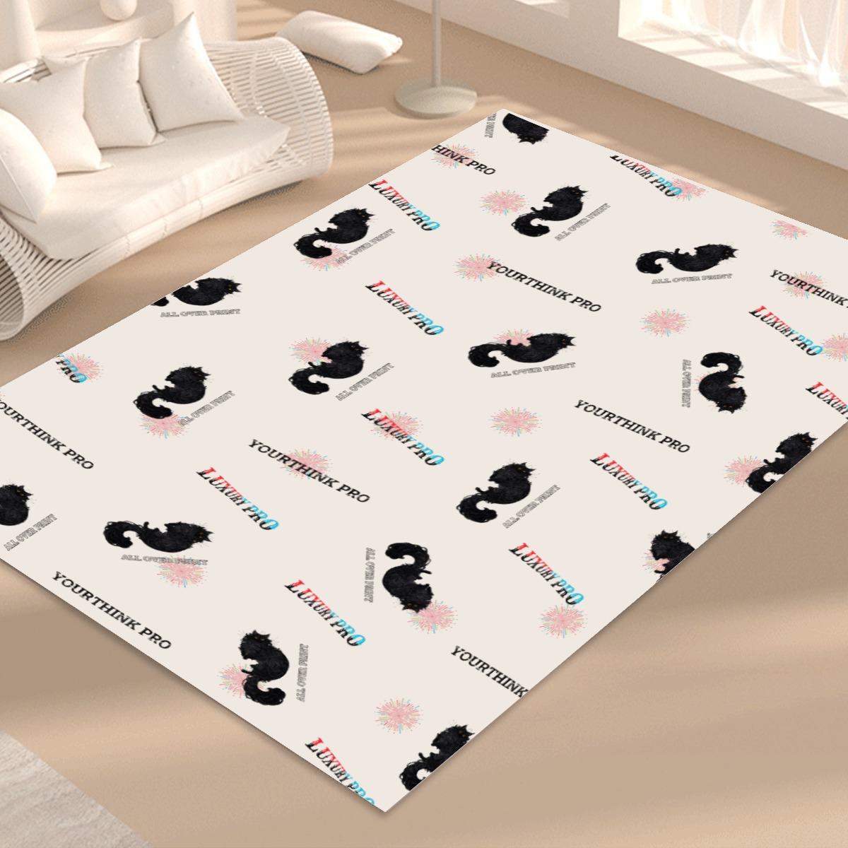 Foldable Rectangular Floor Mat