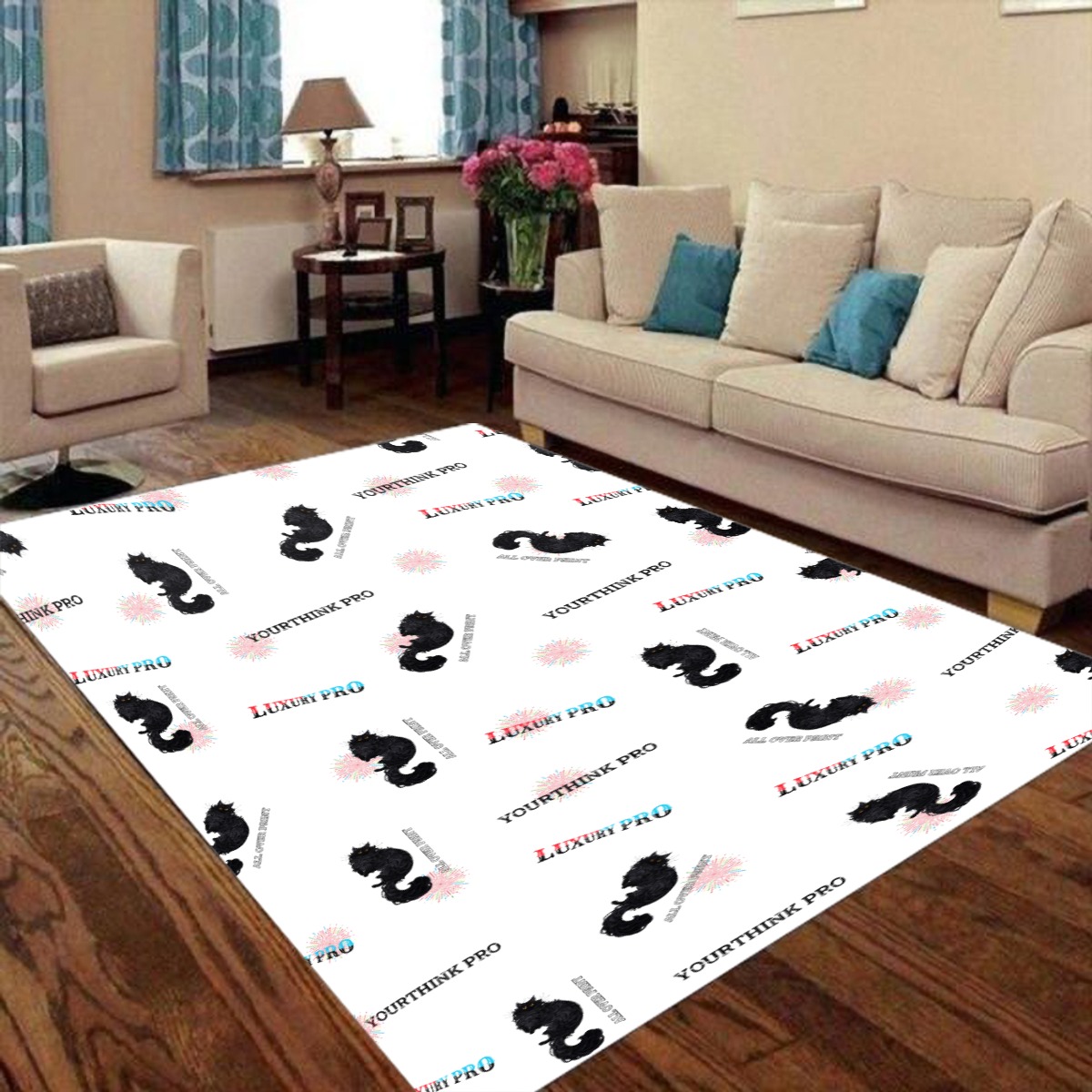 Foldable Rectangular Floor Mat