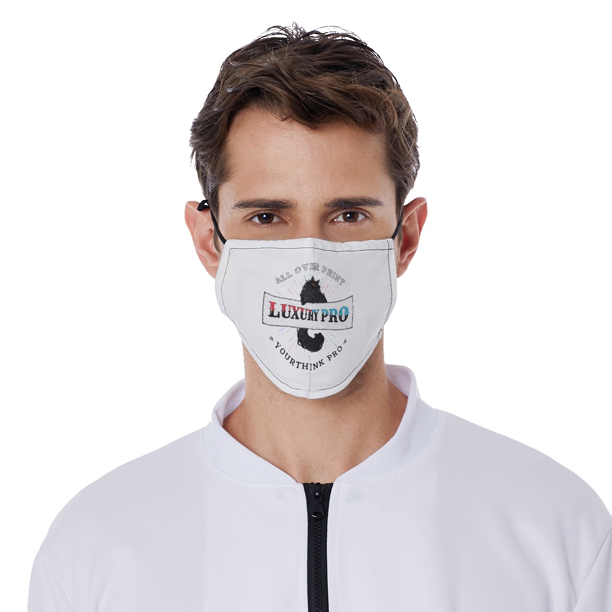 Face Mask with Adjustable Ear loops