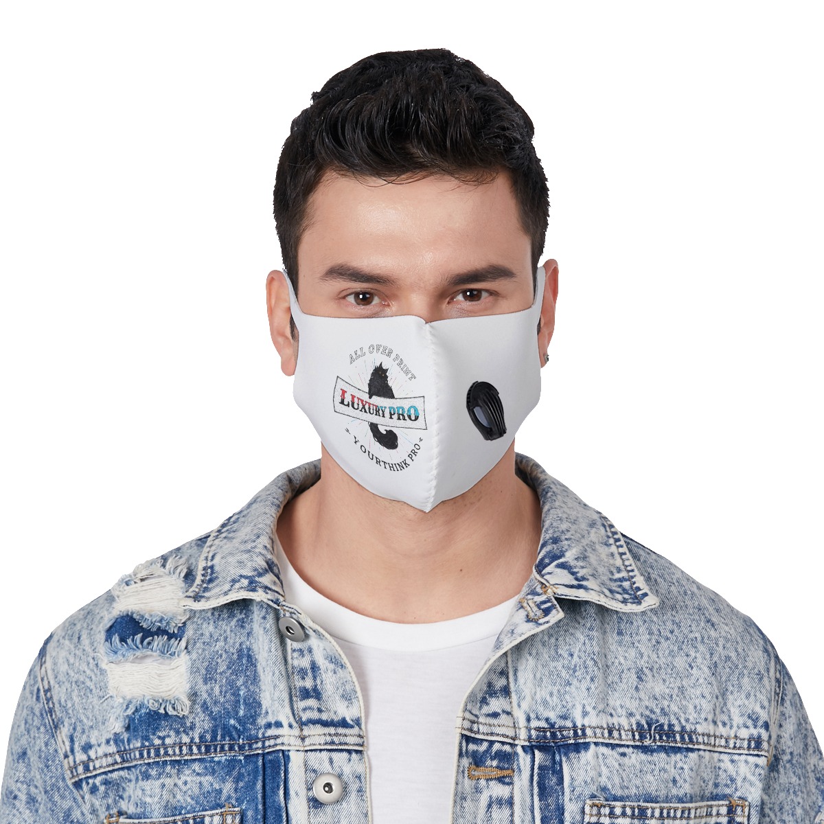 Face Mask with Single Valve