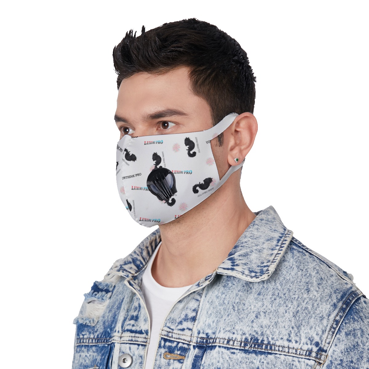 Face Mask with Single Valve