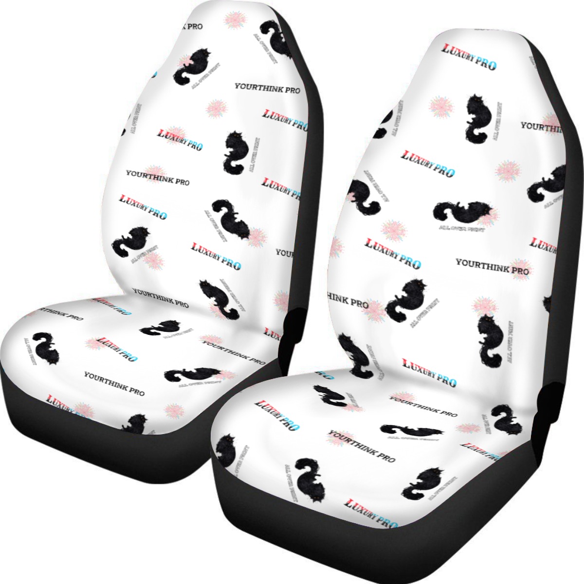 Universal Car Seat Cover With Thickened Back