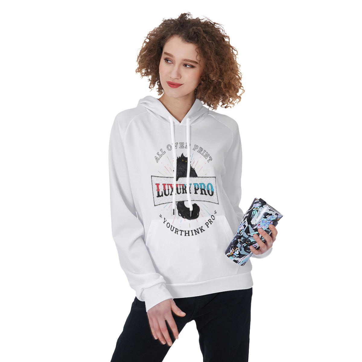 Women's Raglan Pullover Hoodie