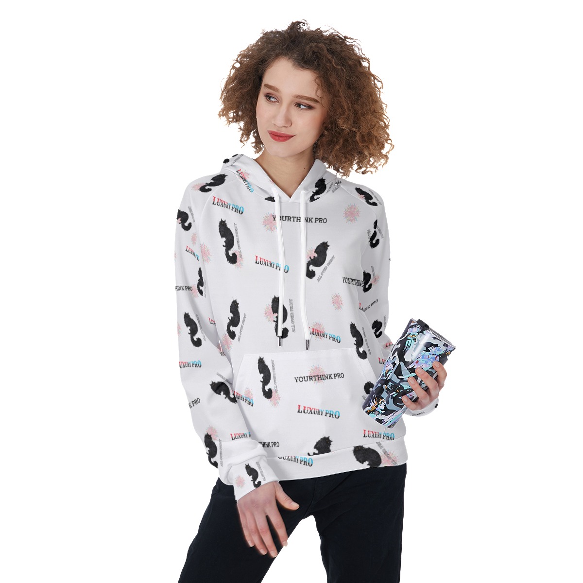 Women's Raglan Pullover Hoodie