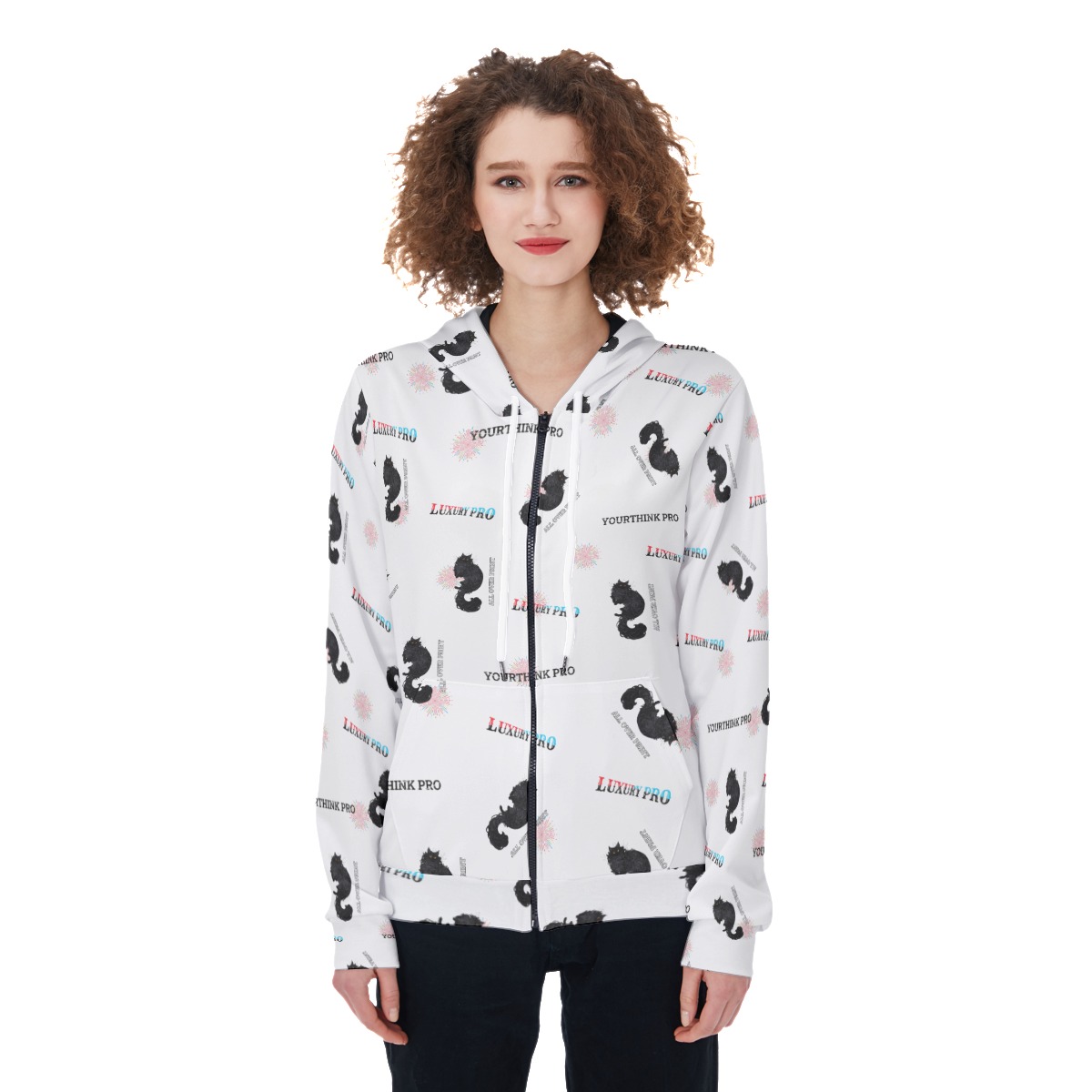 Women's Zip Up Hoodie