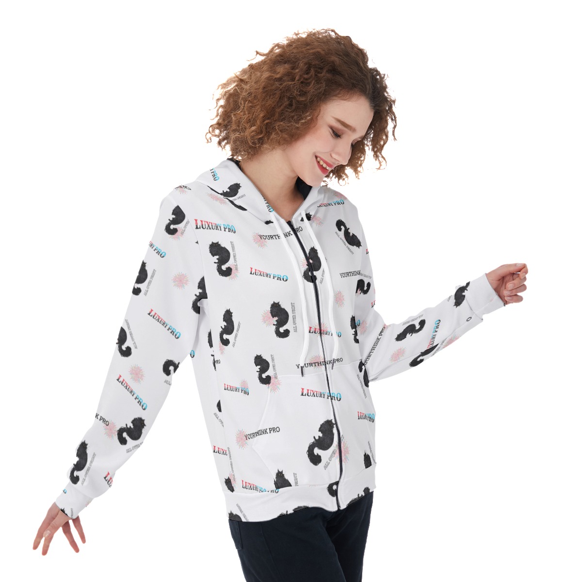 Women's Zip Up Hoodie