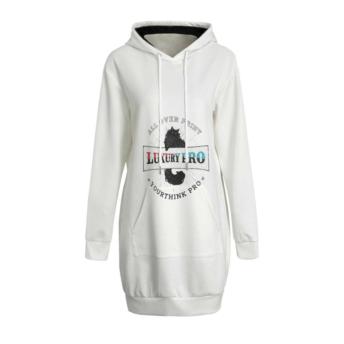 Women's Long Hoodie | Interlock