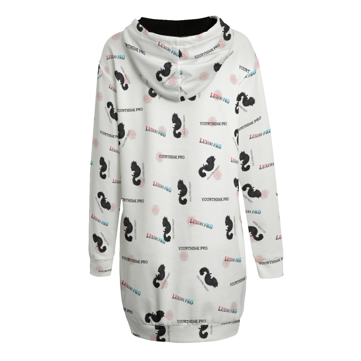 Women's Long Hoodie | Interlock