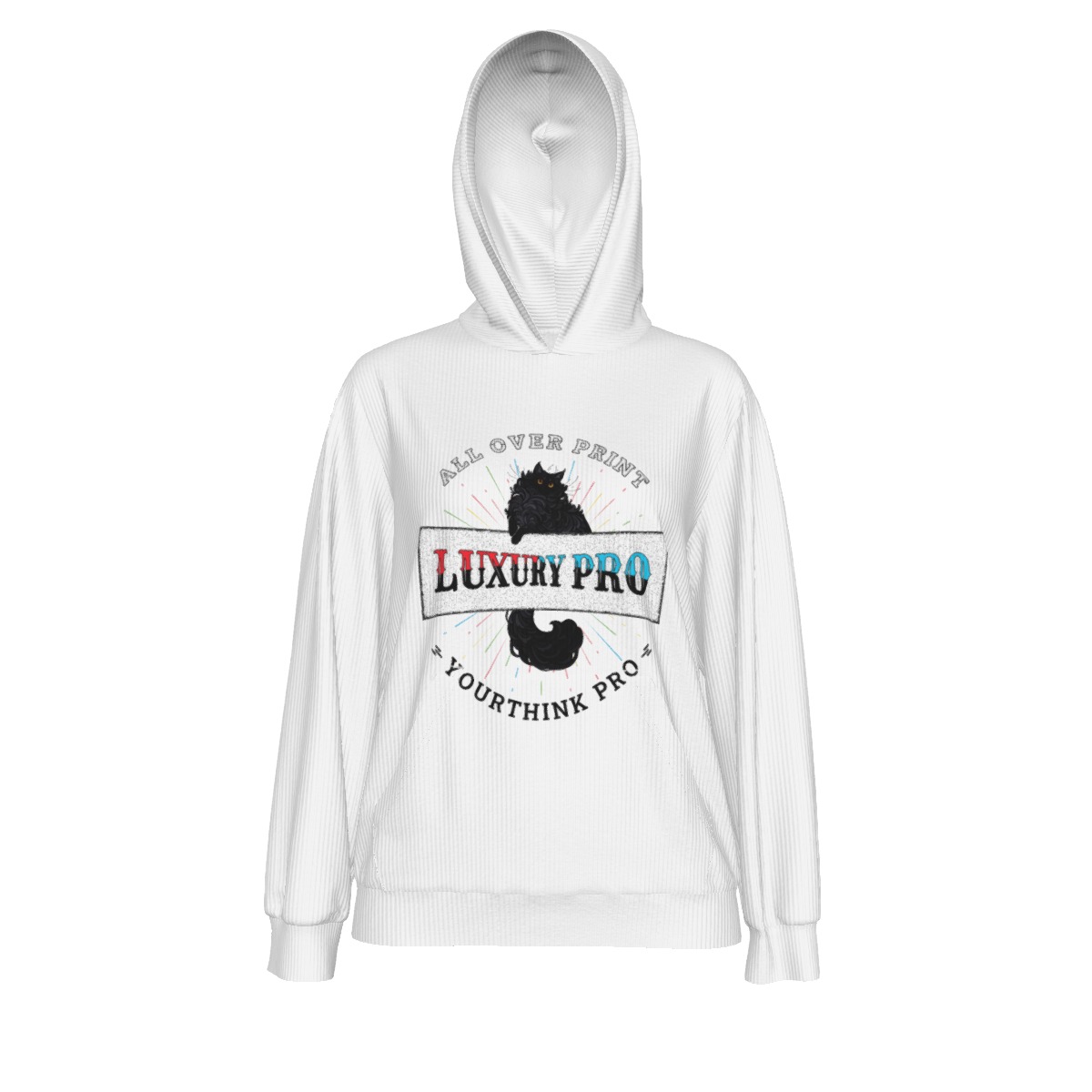 Women's Slim Hoodless Pullover Hoodie