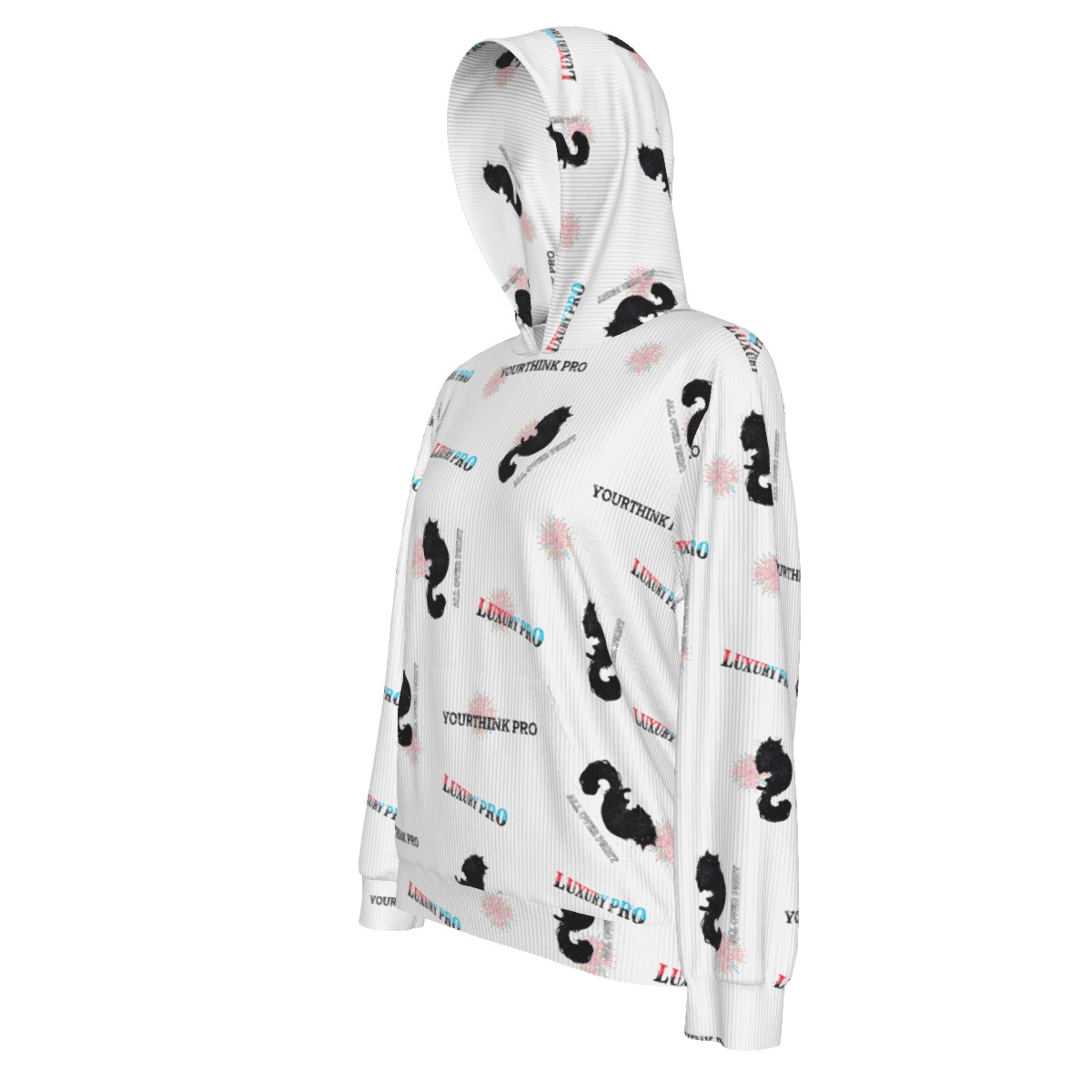 Women's Slim Hoodless Pullover Hoodie