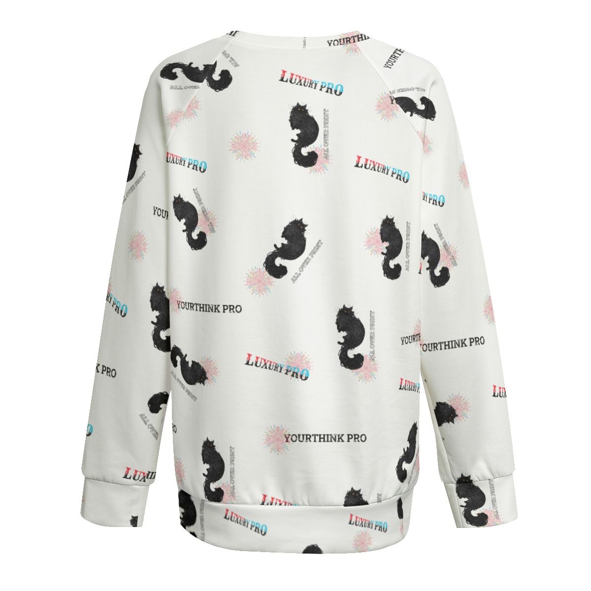 Women's Sweatshirt With Raglan Sleeve | Interlock