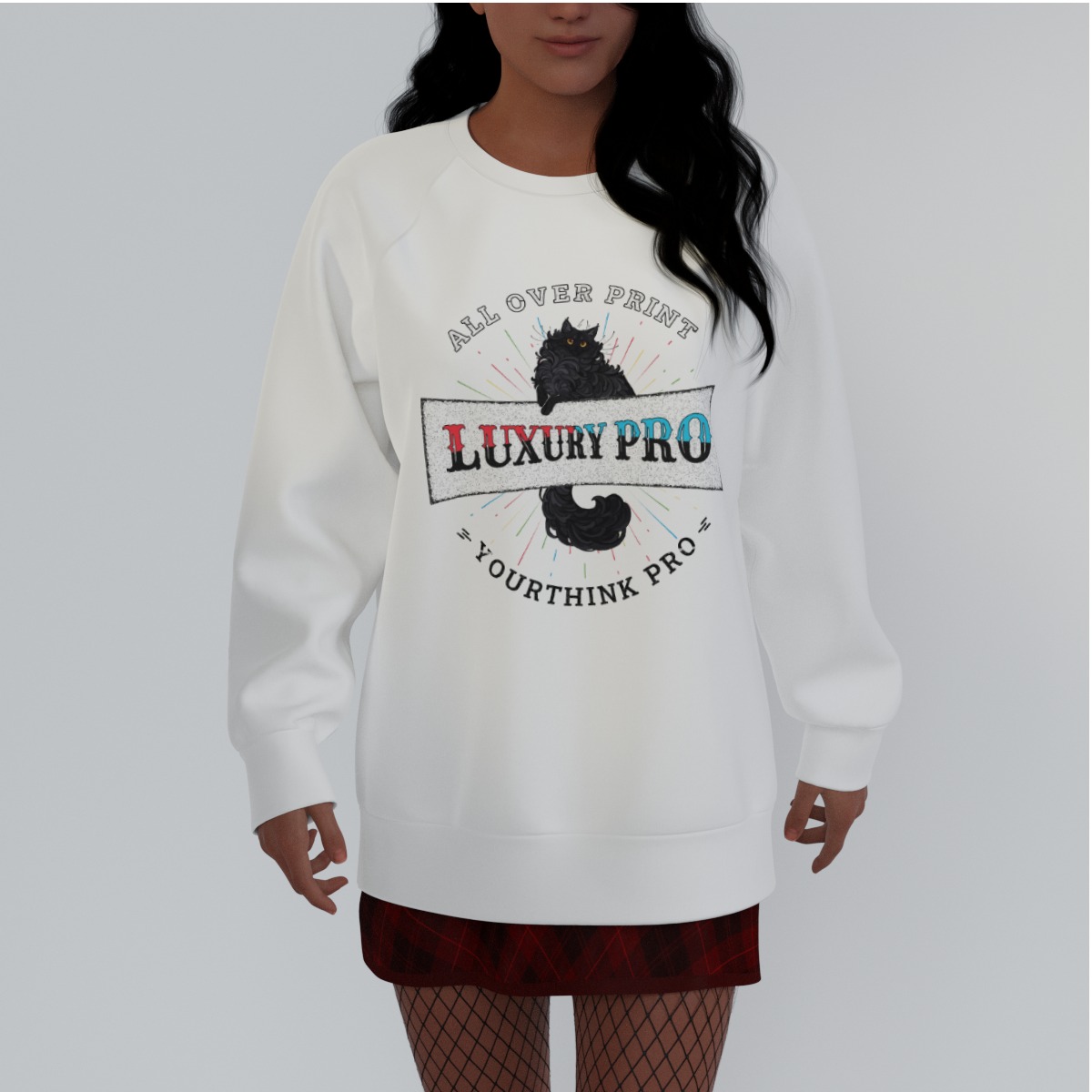 Women's Raglan Sleeve Sweatshirt