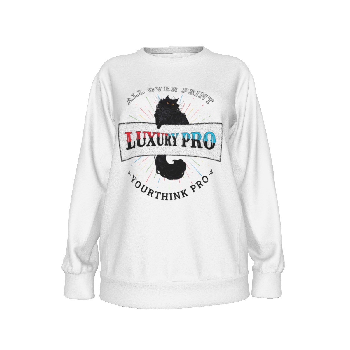 Women's Round Neck Sweatshirt