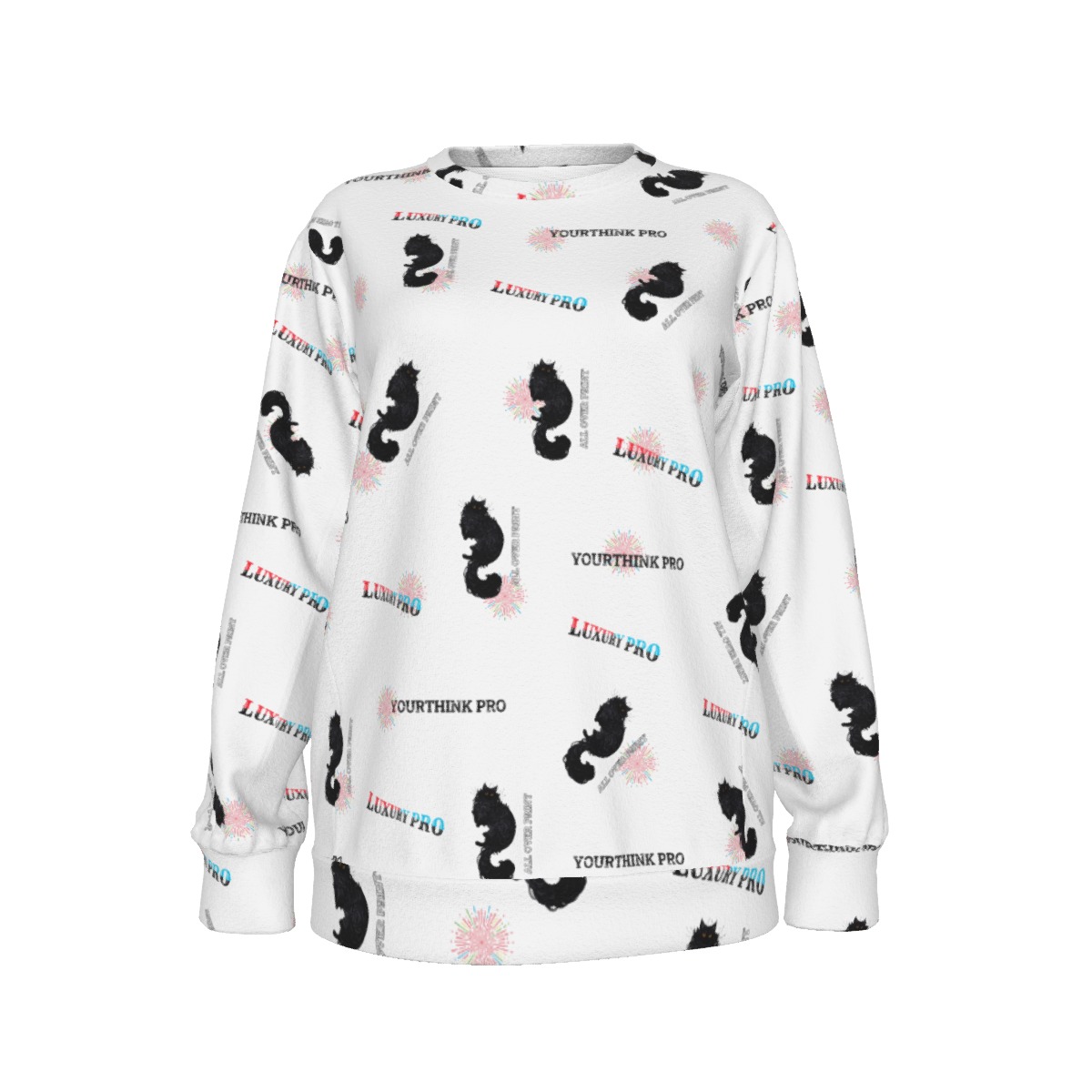 Women's Round Neck Sweatshirt