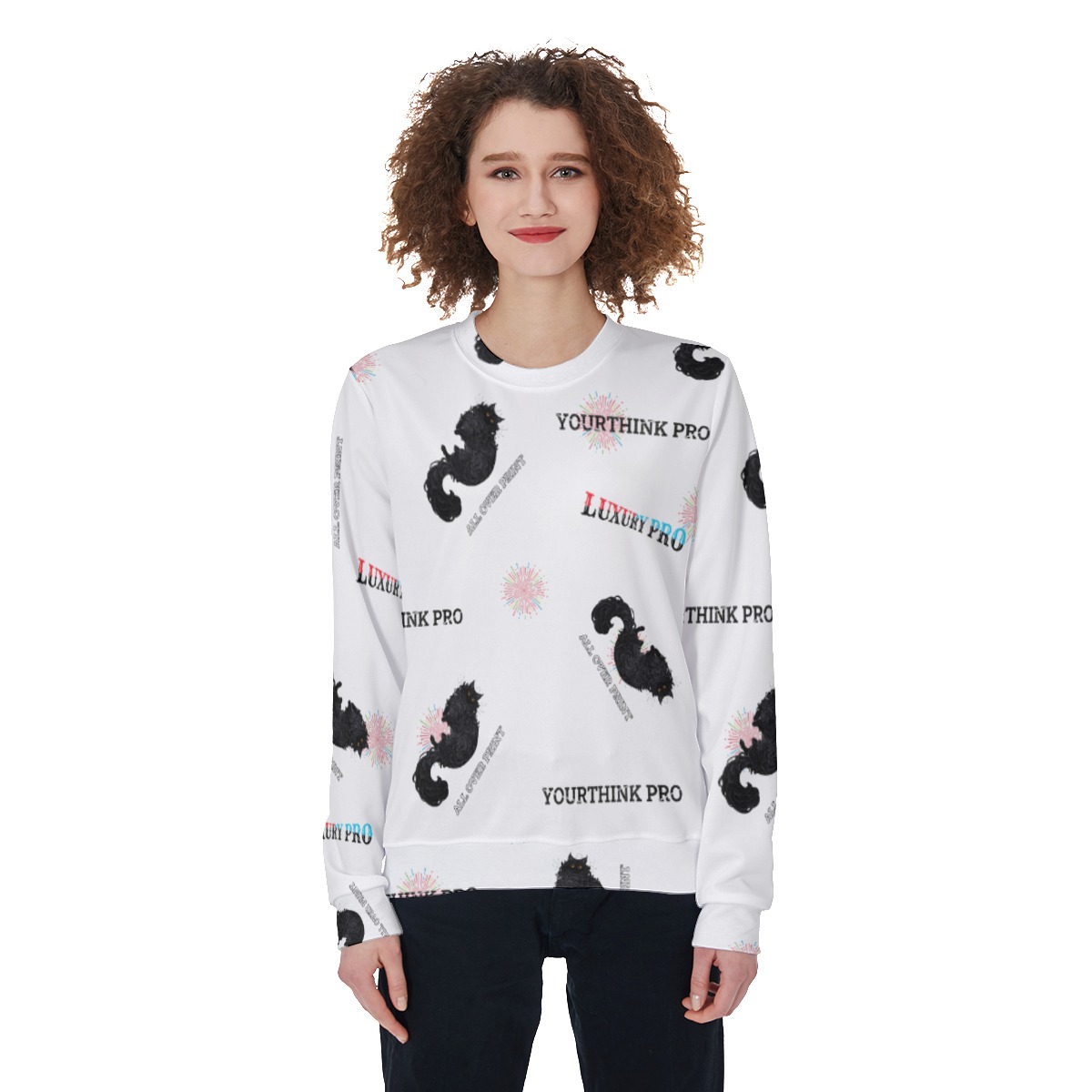 Women's Loose Sweatshirt
