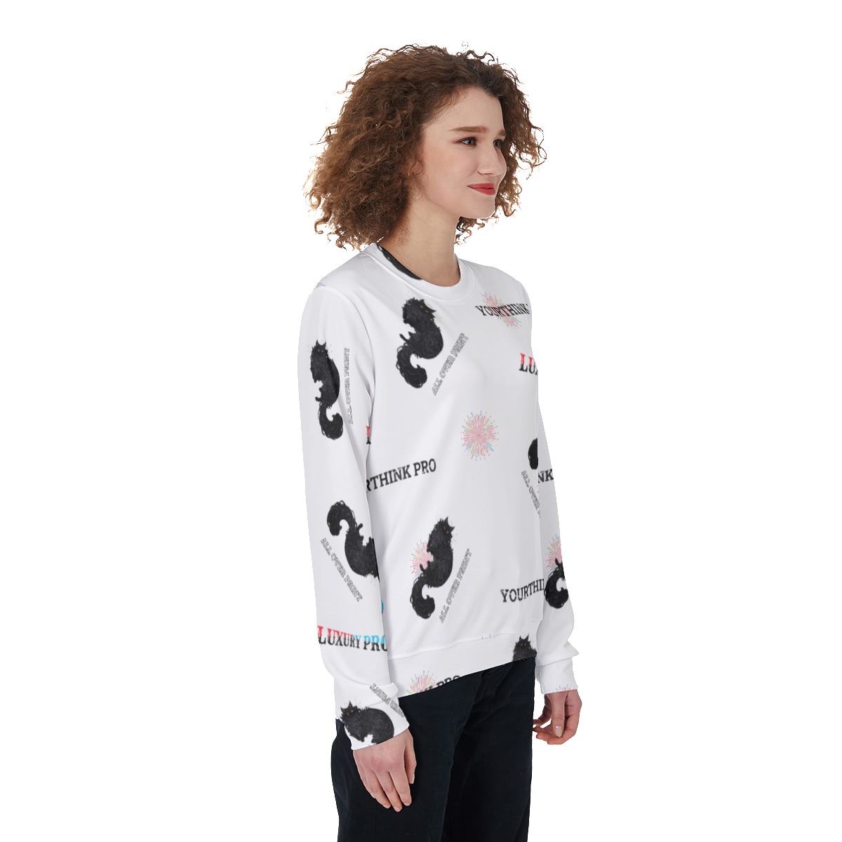 Women's Loose Sweatshirt