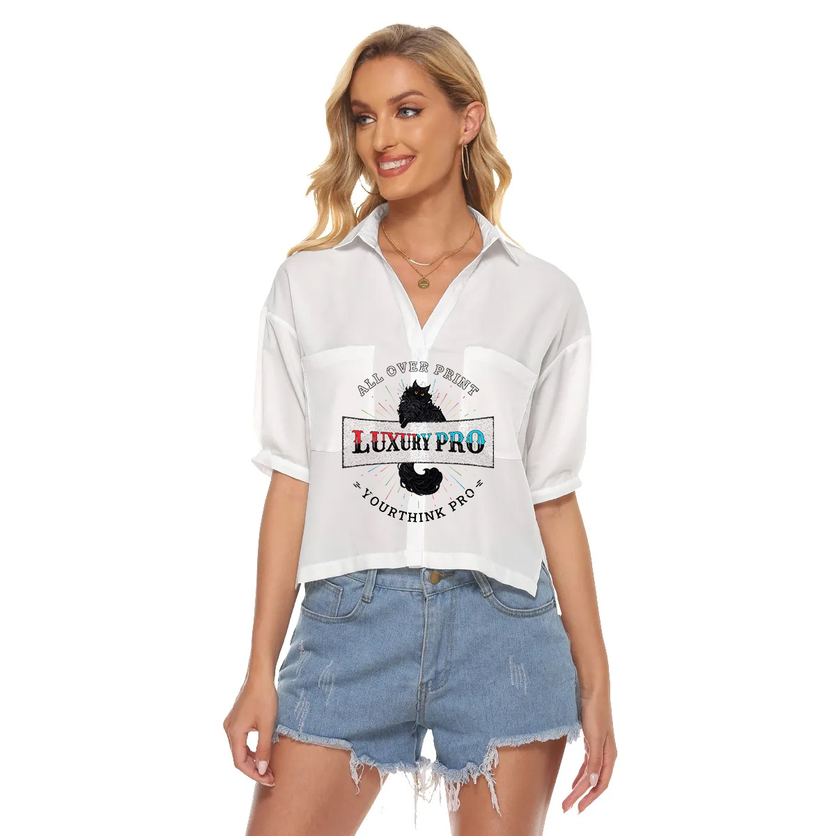 Women's V-neck Shirts