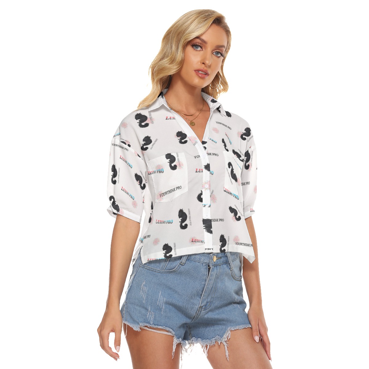 Women's V-neck Shirts