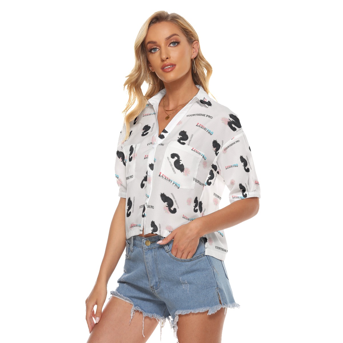 Women's V-neck Shirts