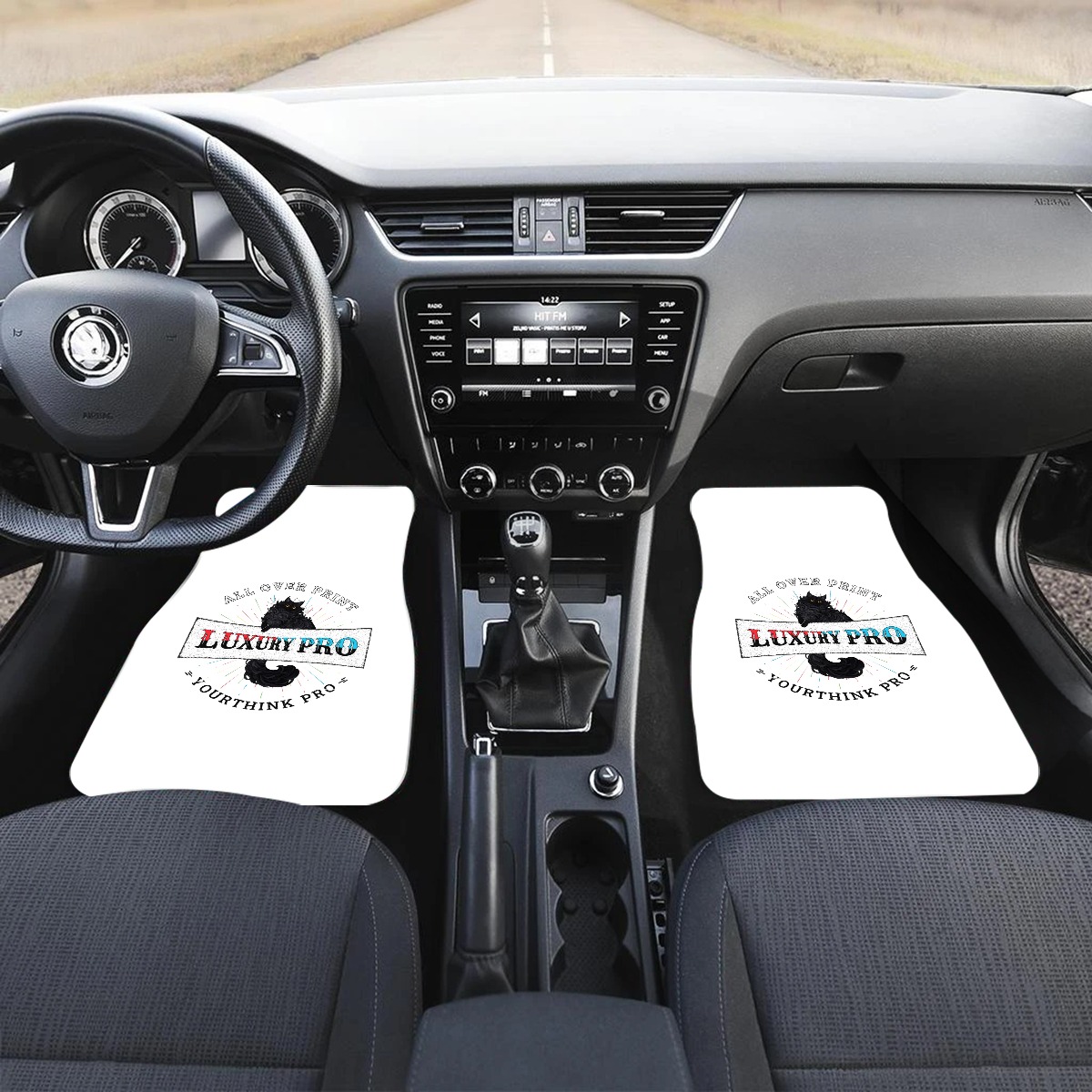 Front row car mats (2pcs)