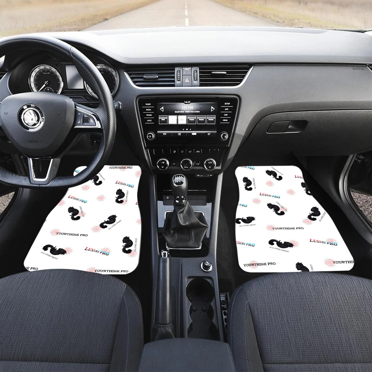 Front row car mats (2pcs)