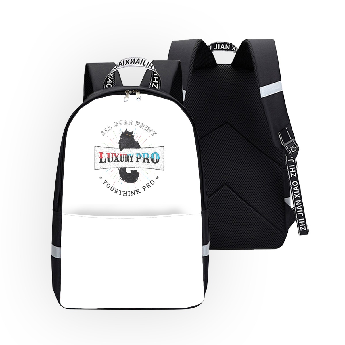 Backpack With Reflective Bar