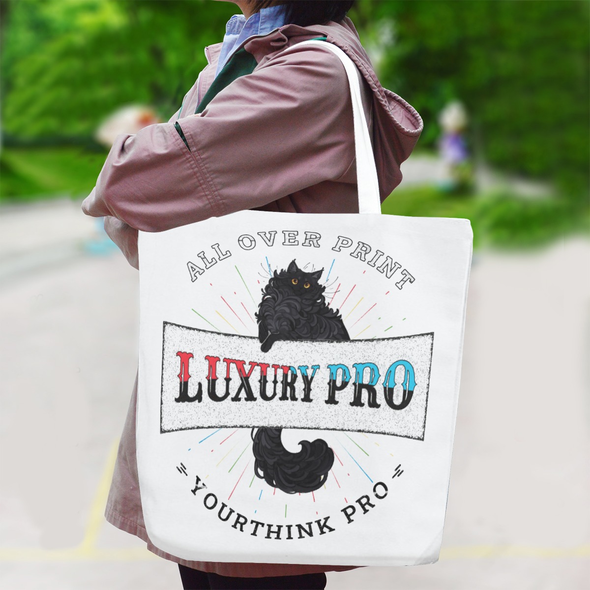 Canvas Bag With Shoulder Strap