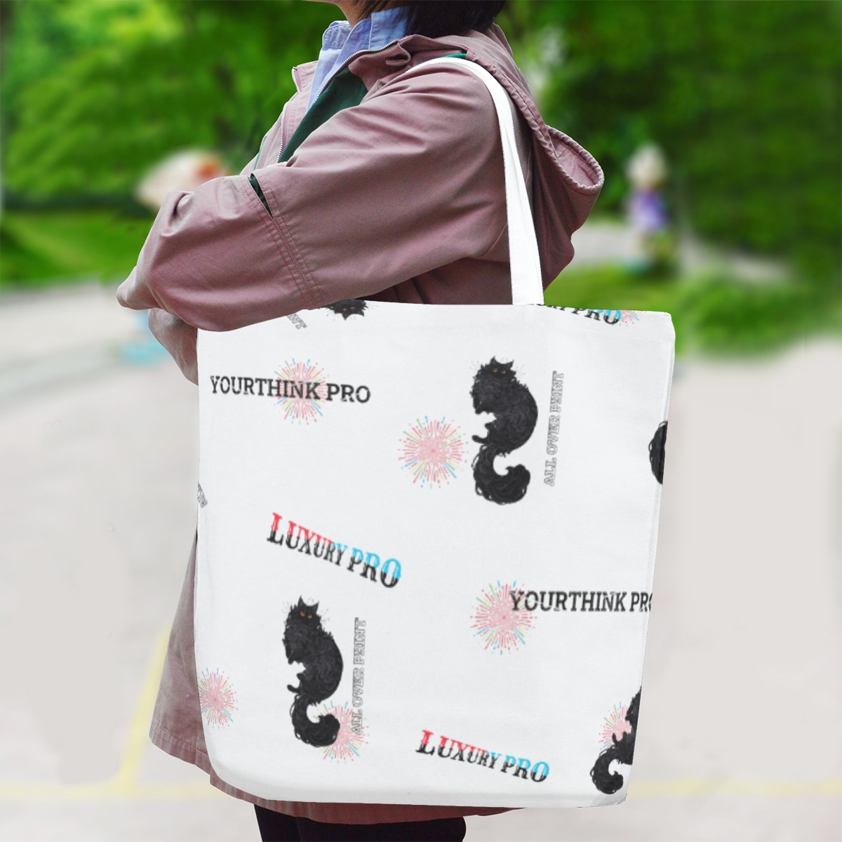 Canvas Bag With Shoulder Strap