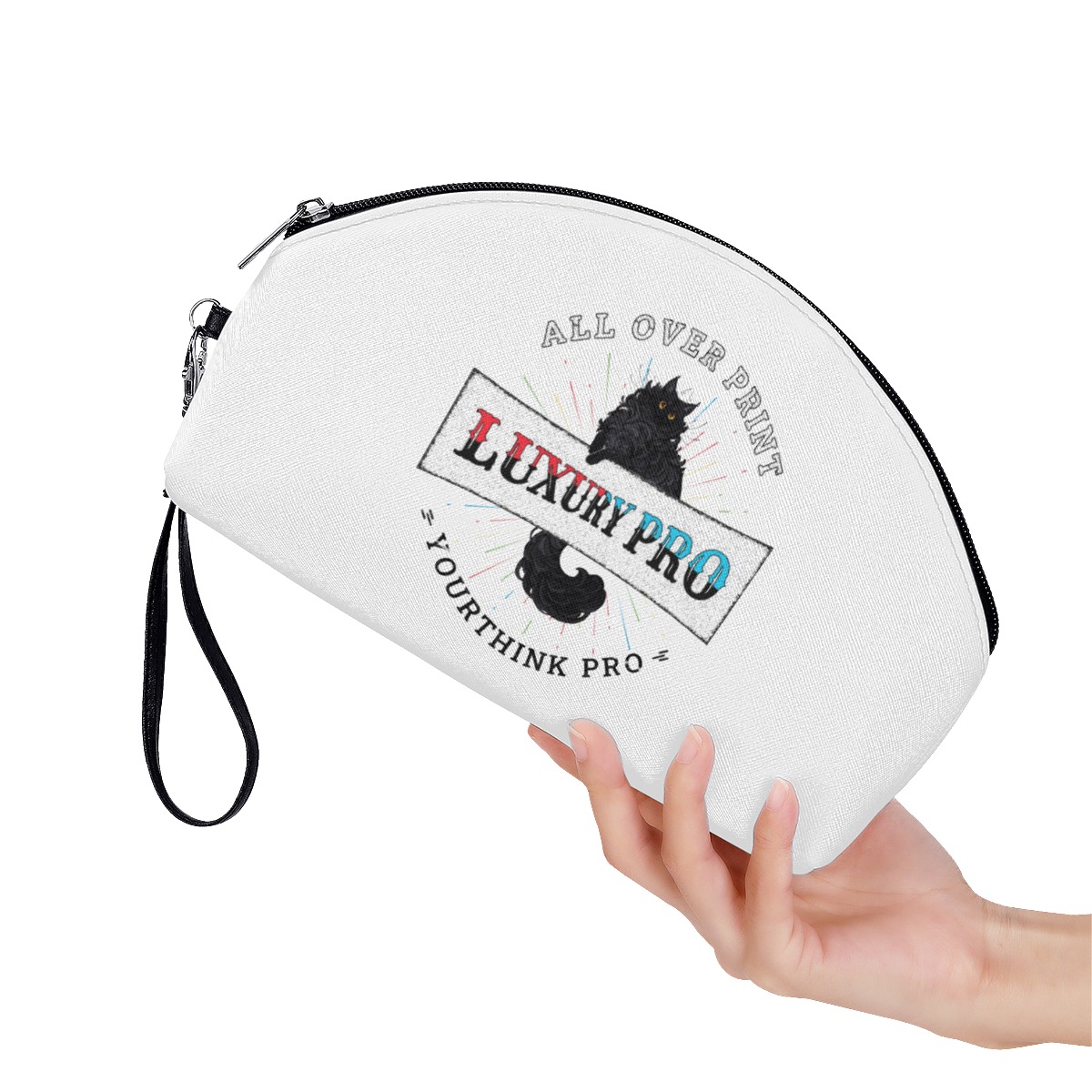 Curved Cosmetic Bags