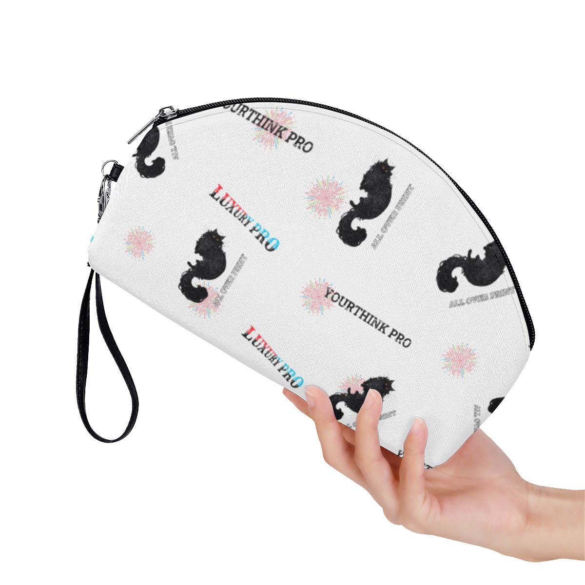 Curved Cosmetic Bags