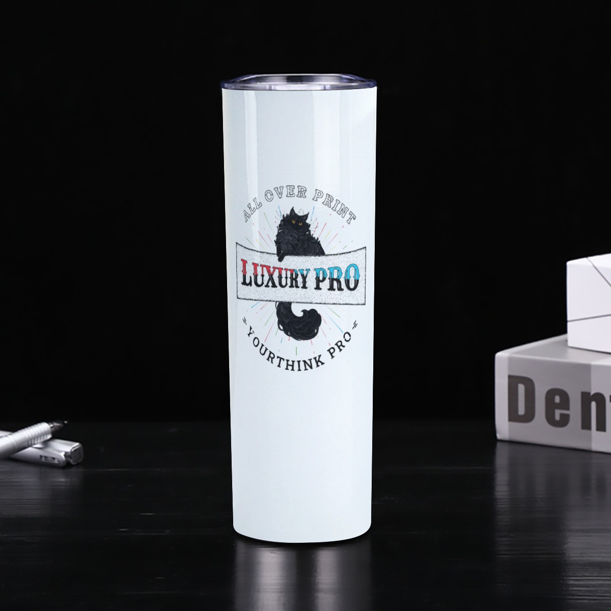 Skinny Tumbler Stainless Steel with Lids 30OZ