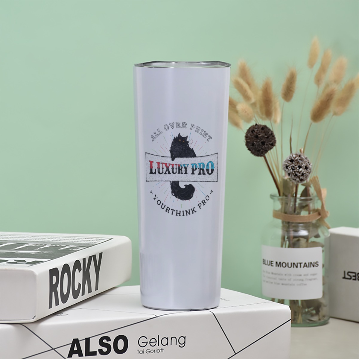 30oz Tall Glitter Tumbler