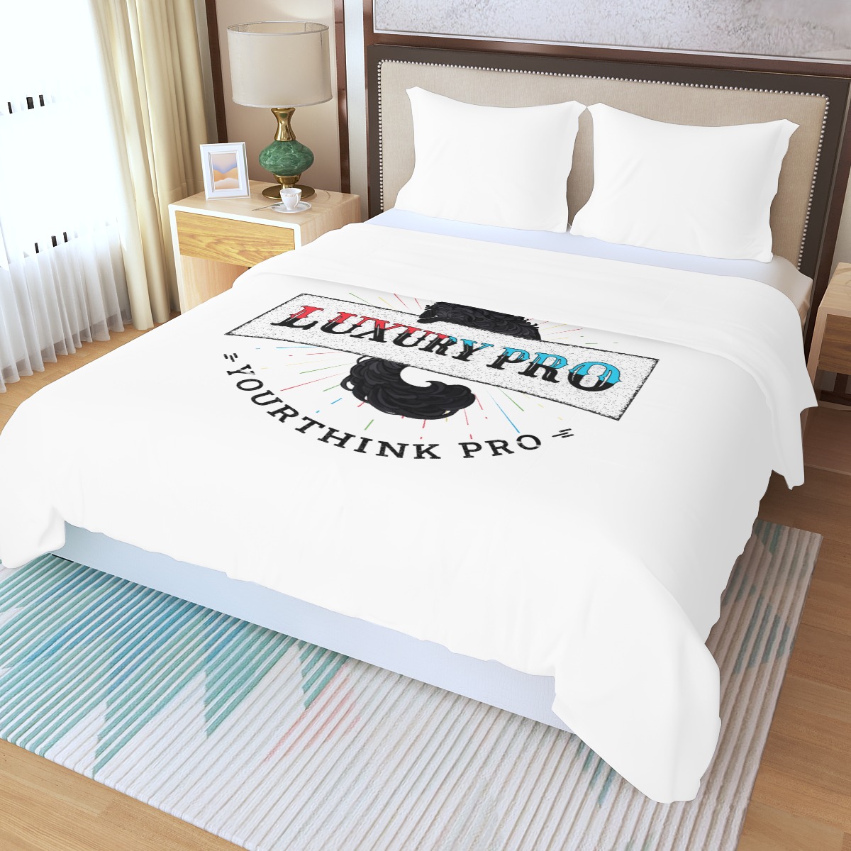 Three Piece Duvet Cover Set