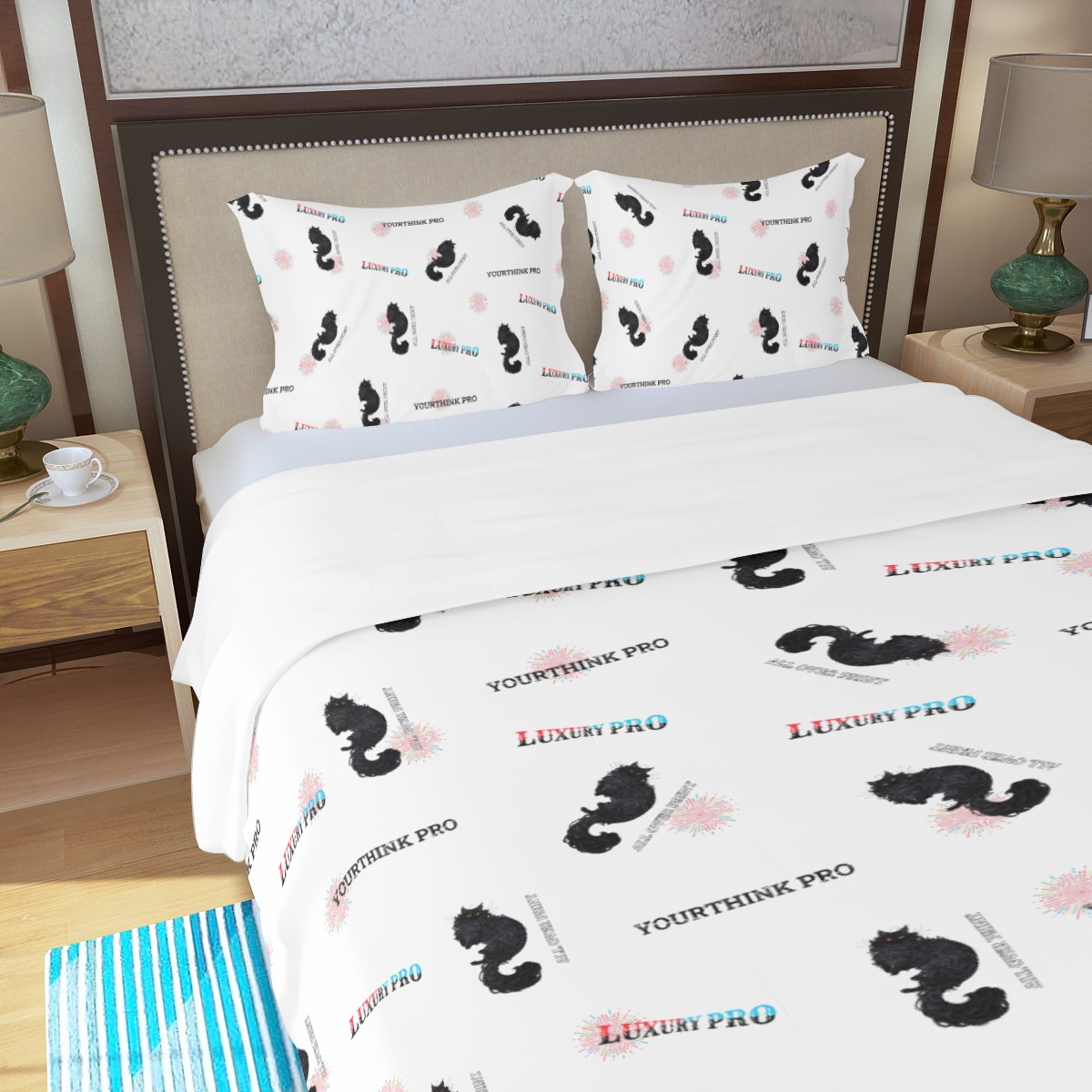 Three Piece Duvet Cover Set