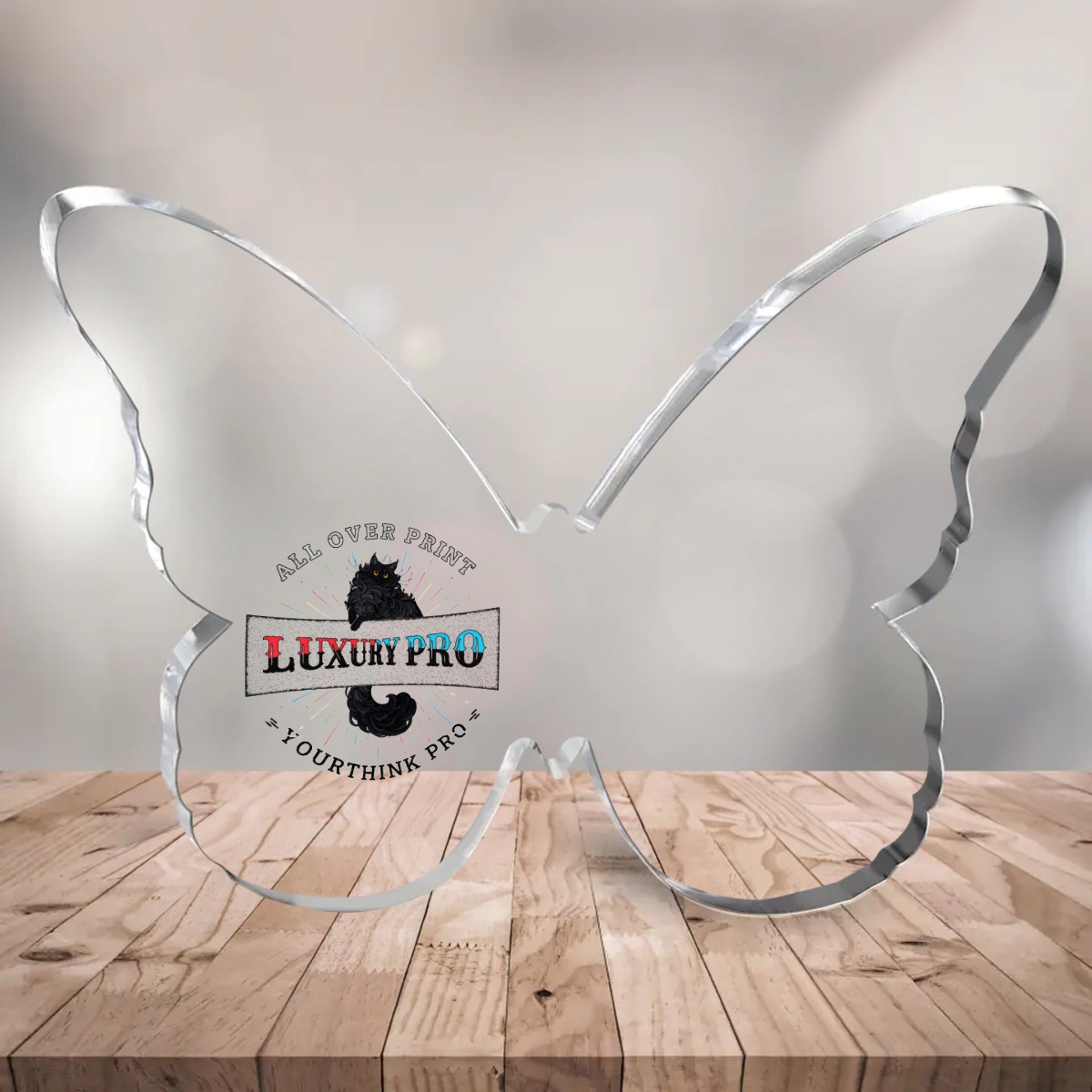 Butterfly Shaped Acrylic Desktop Ornament