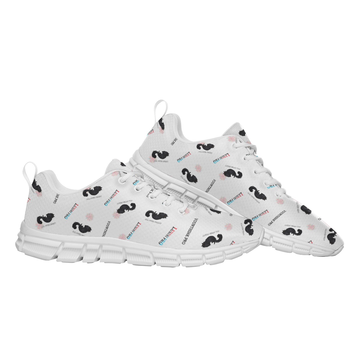 Sports Shoes With White Sole