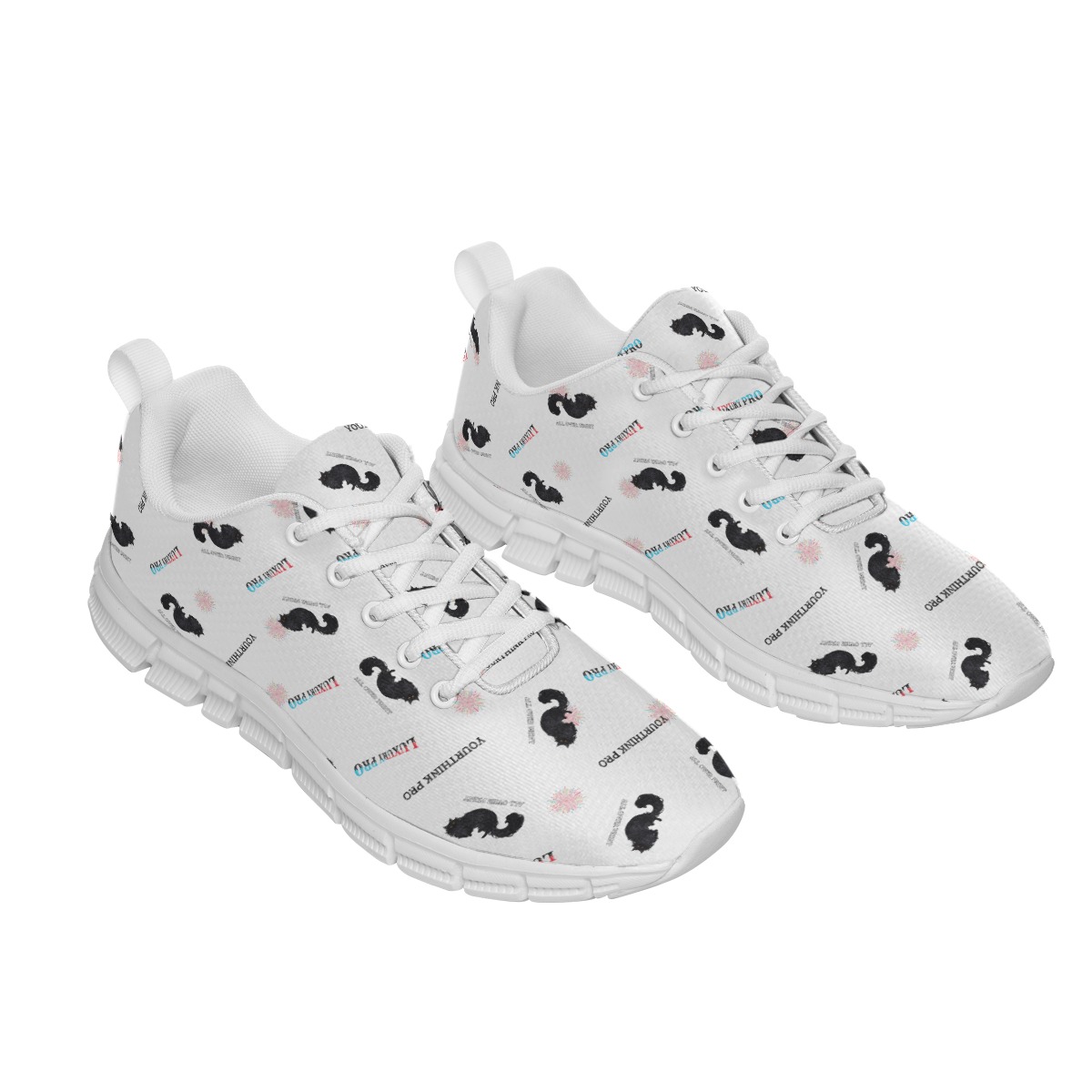 Sports Shoes With White Sole