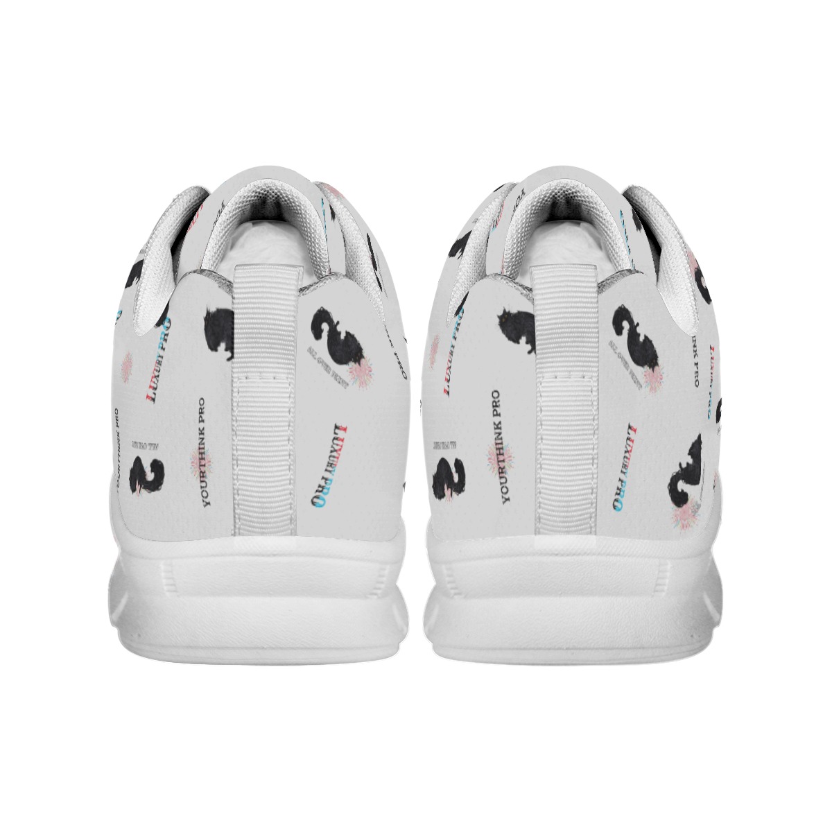 Sports Shoes With White Sole