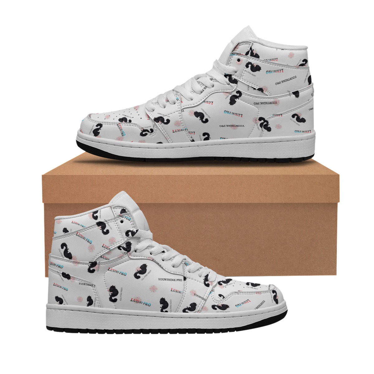 Synthetic Leather Stitching Shoes