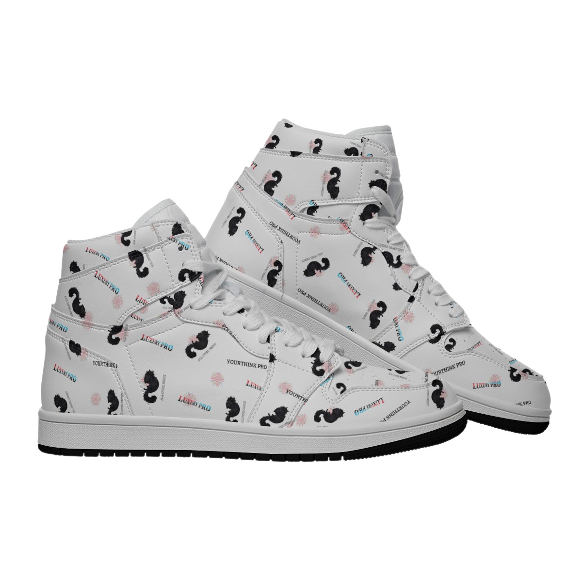 Synthetic Leather Stitching Shoes