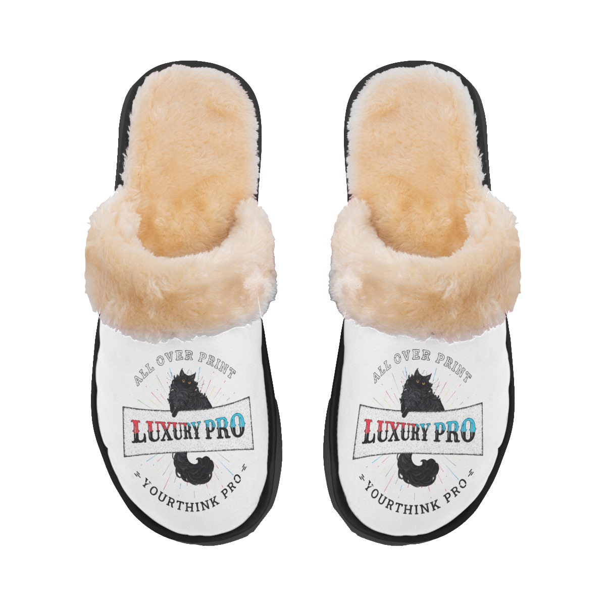 Home Plush Slippers