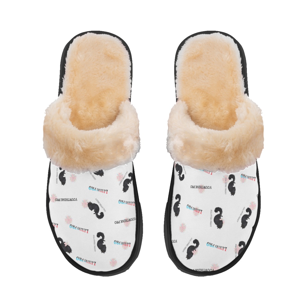 Home Plush Slippers