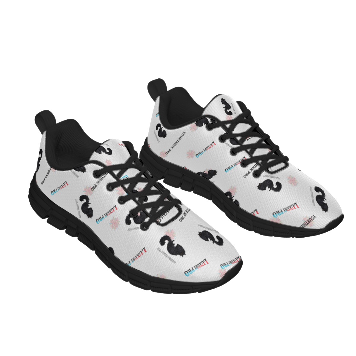 Sports Shoes With Black Sole