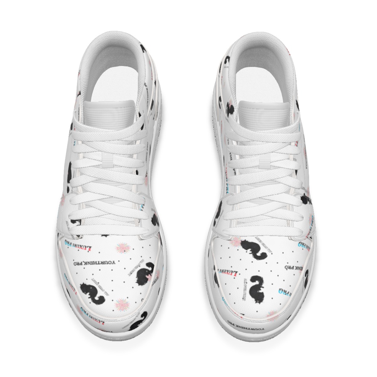 Low State Leather Stitching Shoes