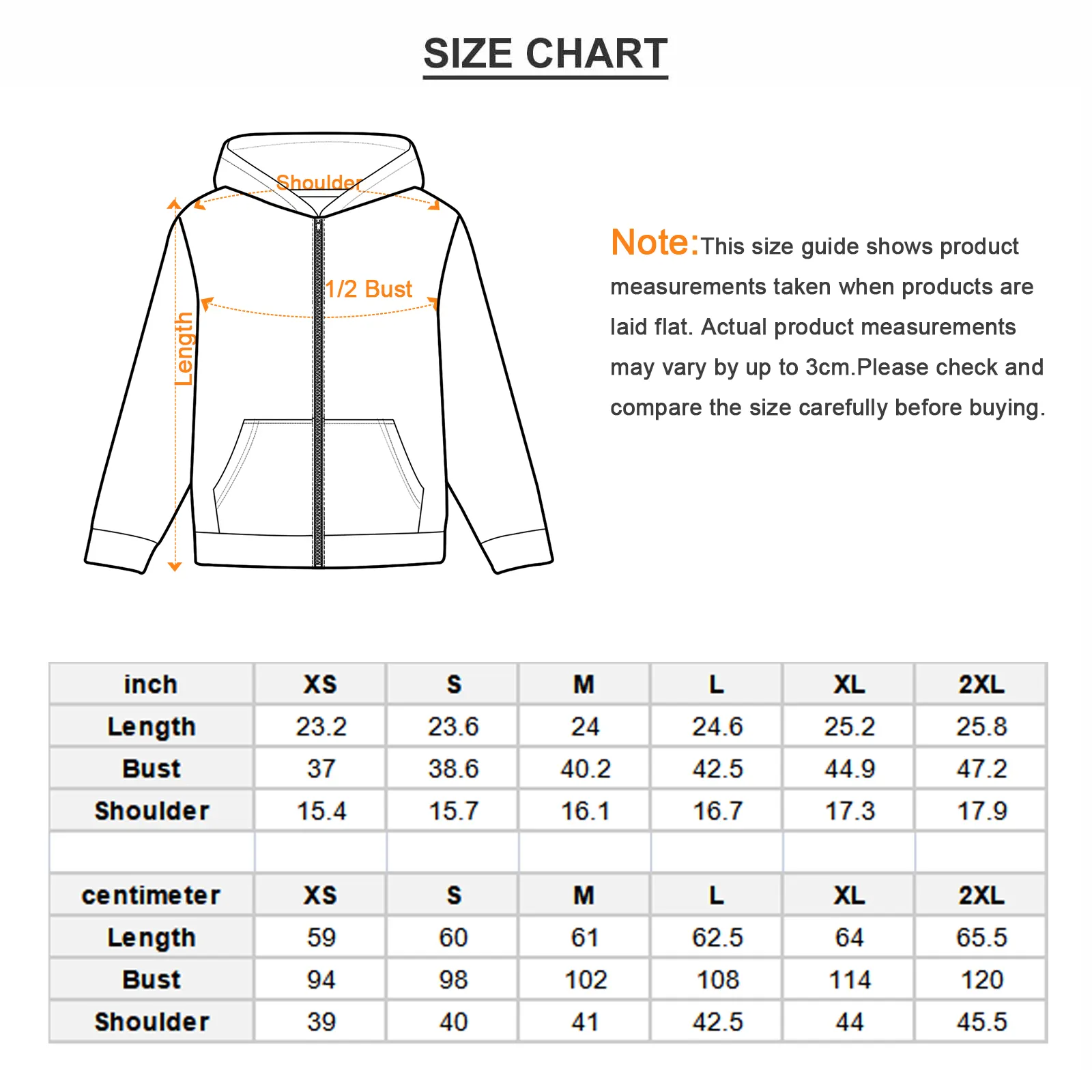 Women's Hoodie With Zipper